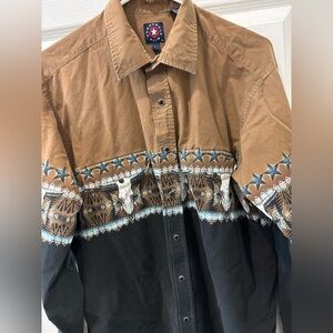 Panhandle Slim Western Button Down Pearl Snaps‎